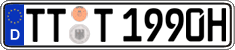 German license plate, Plates for oldtimers (type 
