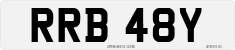 License plate of the United Kingdom, 1963 year system