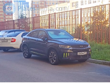 е563мн977, Geely Xingyue