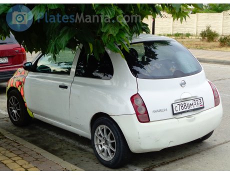 с788вм323, Nissan March