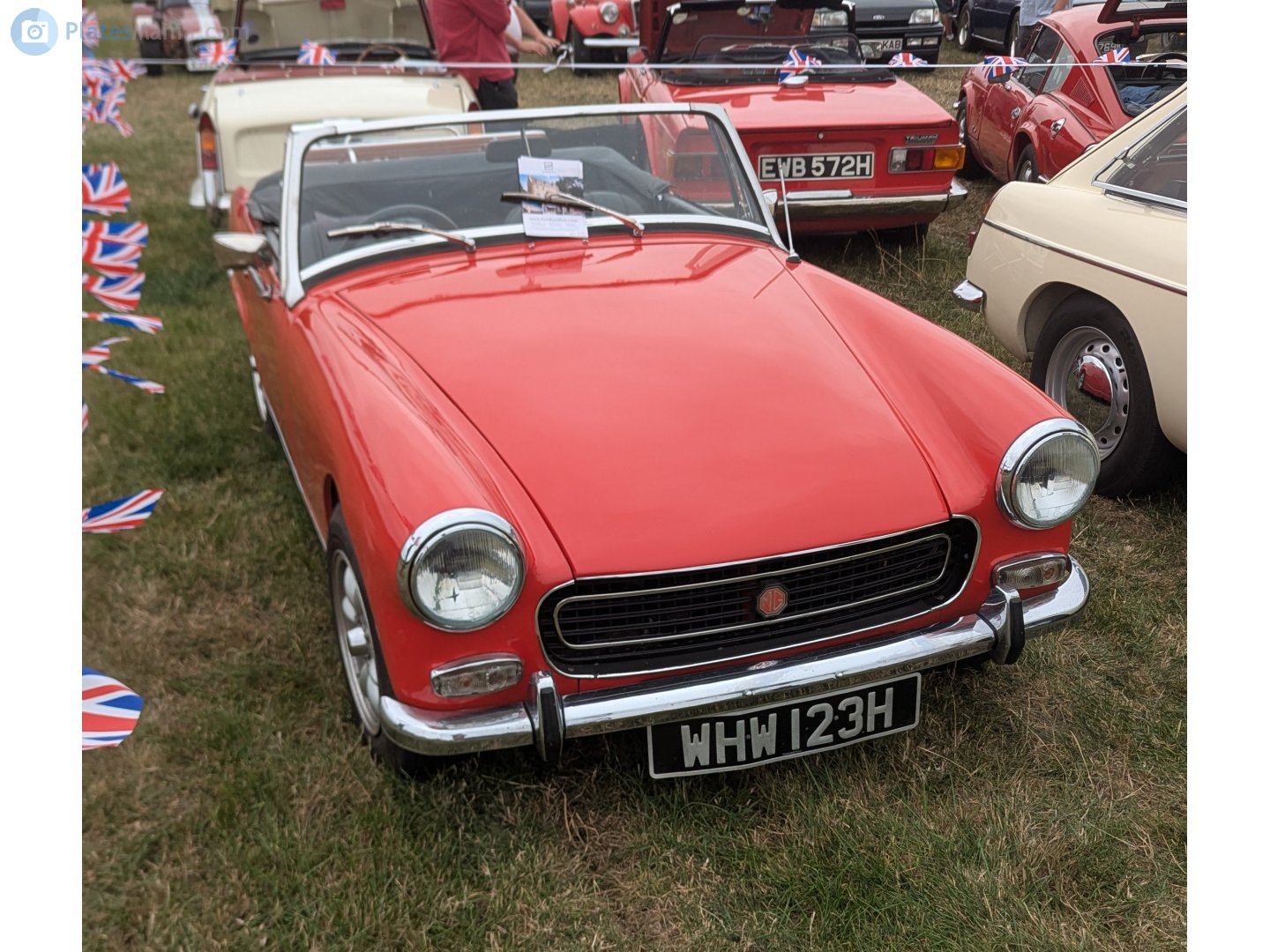 WHW123H, MG Midget 