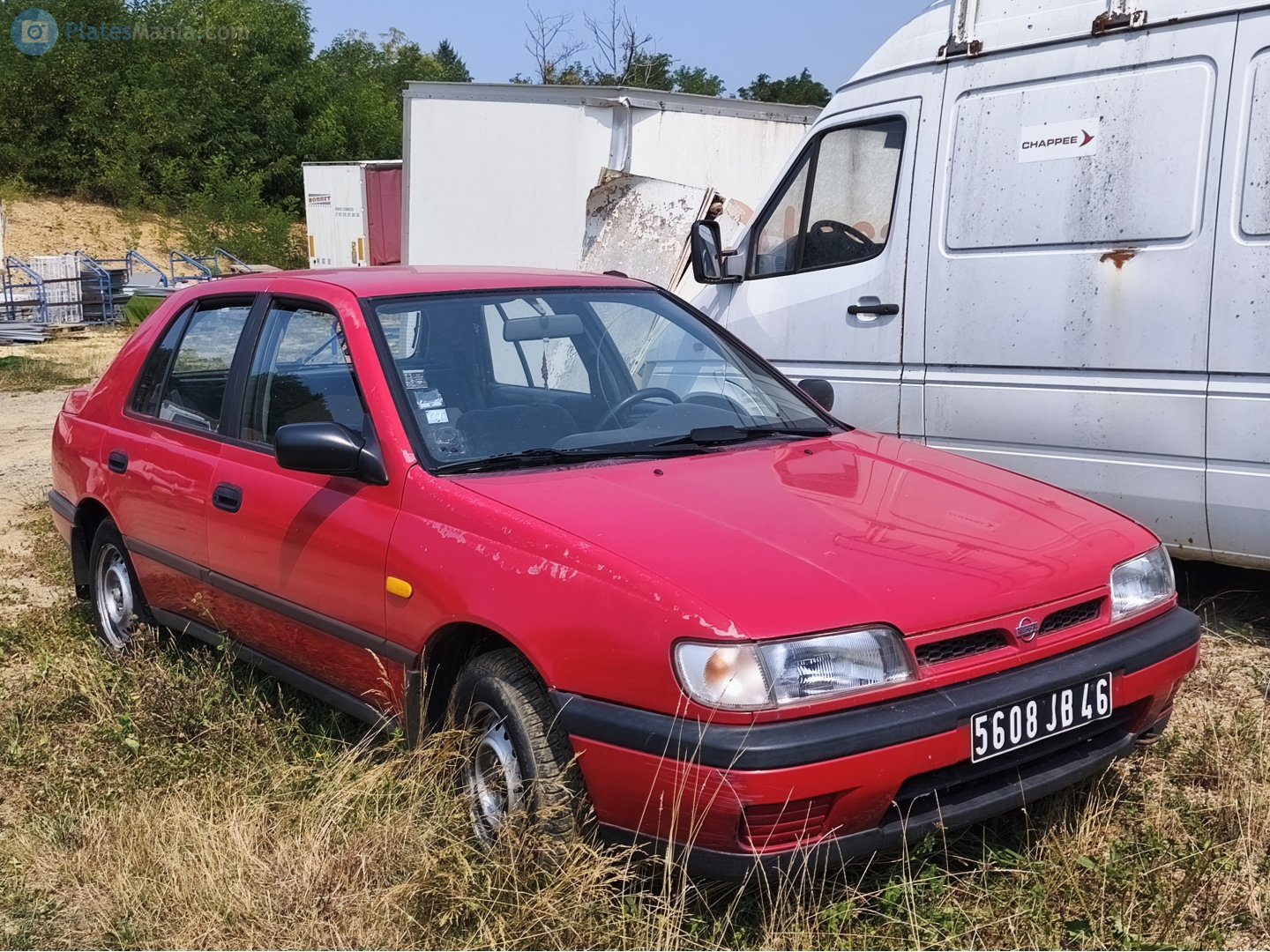 5608 JB 46, Nissan Sunny 7th gen 5-door Liftback (N14; EU-market), 1990–1996