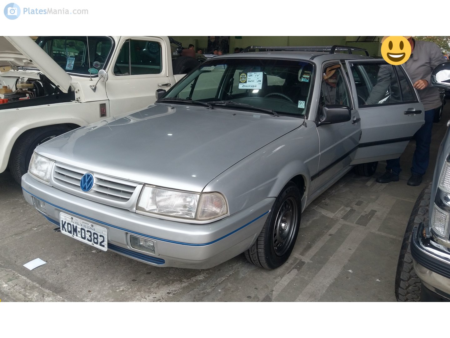 KQM-0382, Volkswagen Santana 1st gen Quantum Variant (BR-market), 1st facelift, 1991–1996