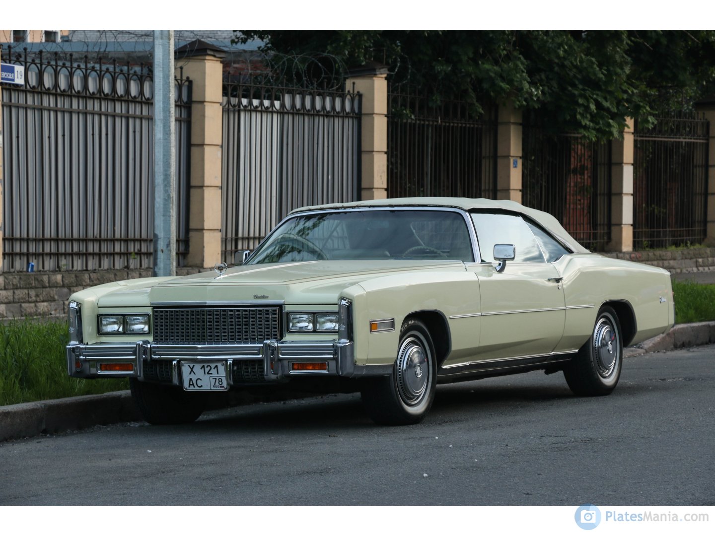х 121 ас 78, Cadillac Eldorado 9th gen 1971/1972 Convertible (69367/L67; E-body), 1970–1972