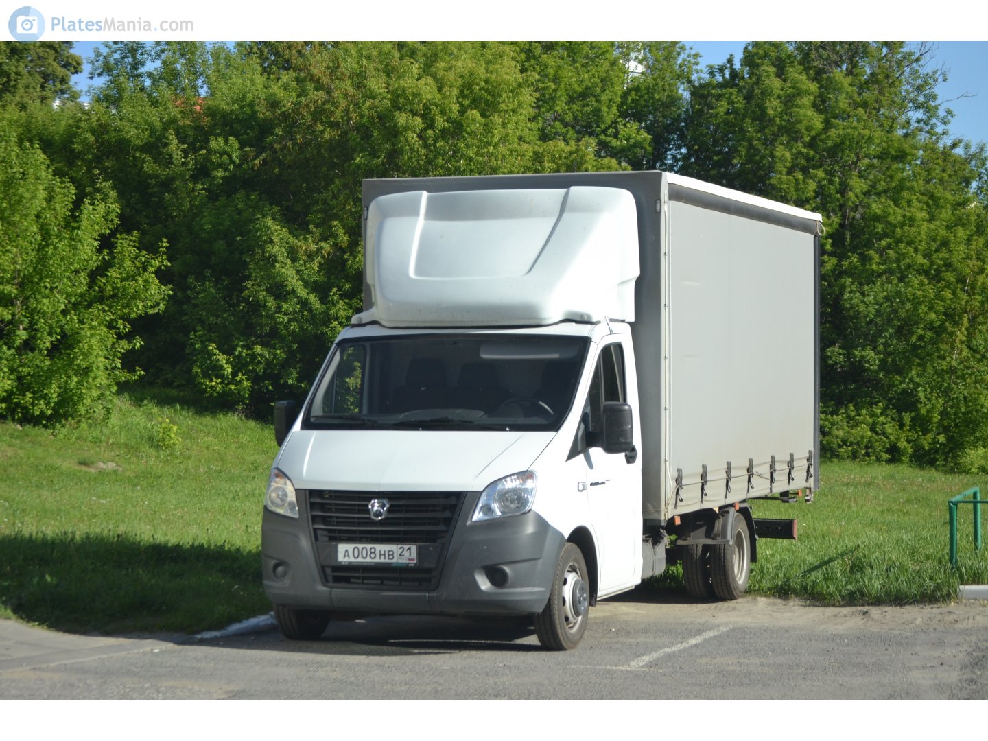 а 008 нв 21, GAZ ГАЗель Next Single Cab Truck (A21, A23, C41), 2013–