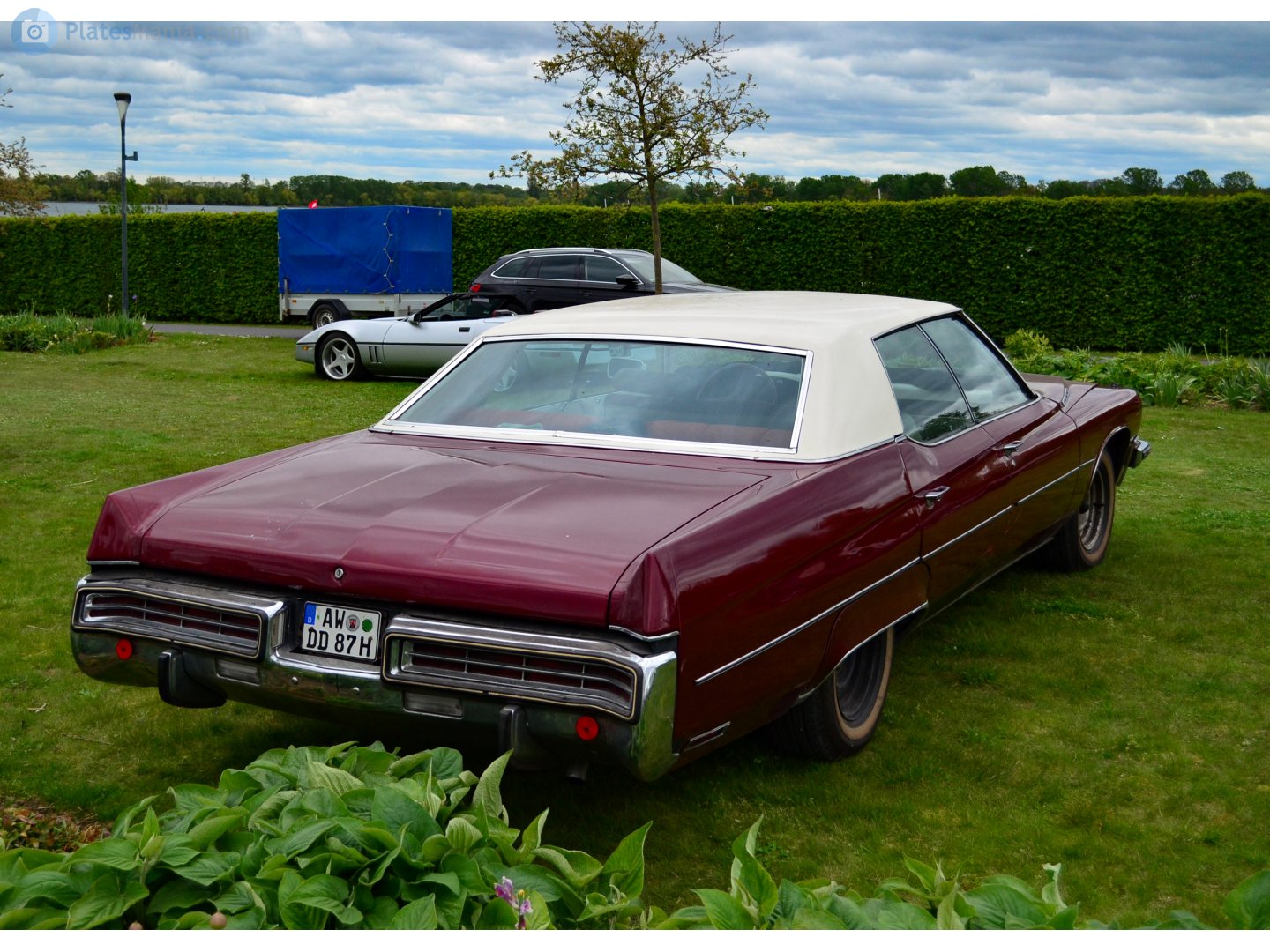 AW DD 87 H, Buick Electra 4th gen 1973 225 Hardtop Coupé (37; C-body), 2nd facelift, 1972–1973