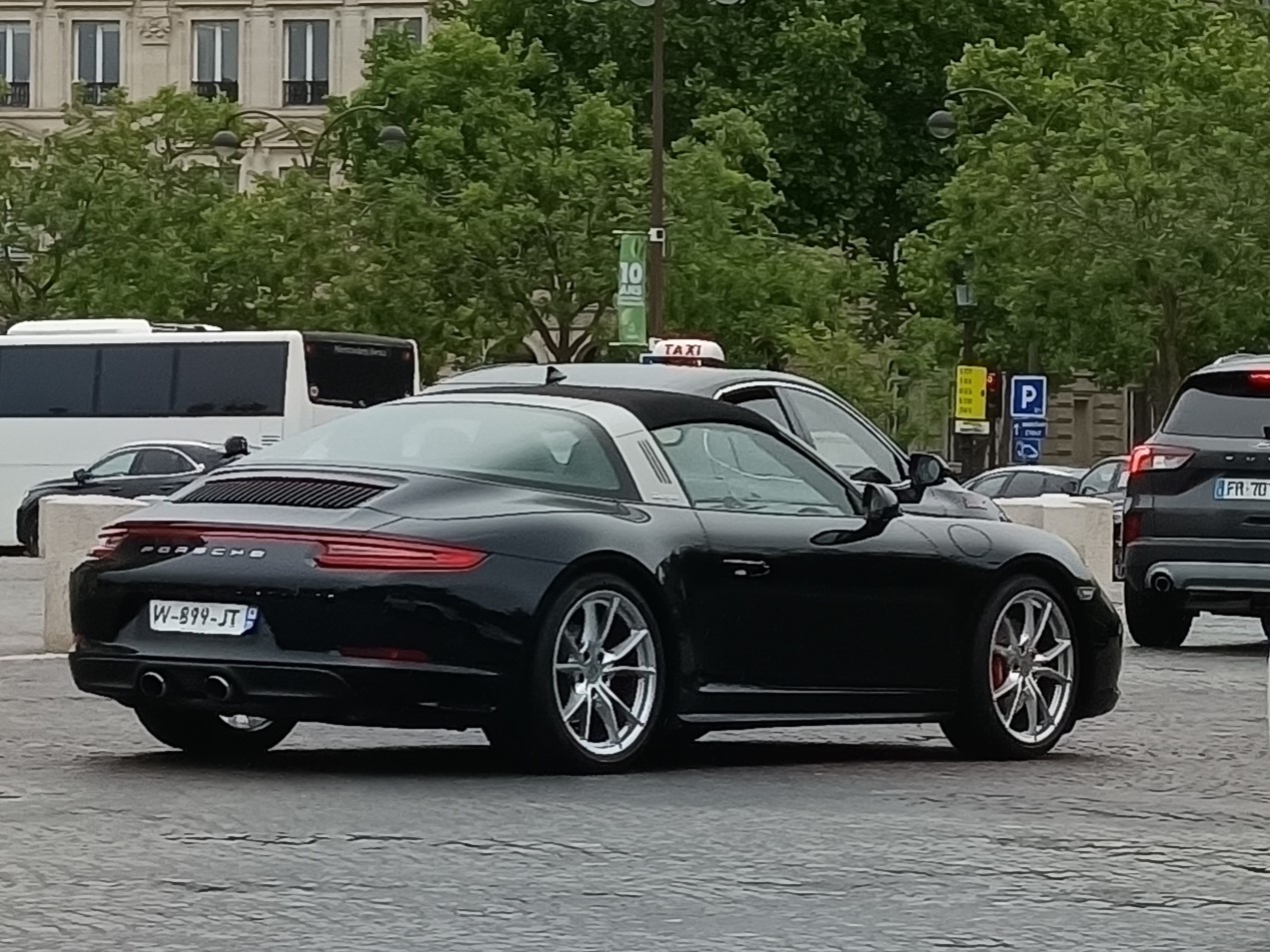 W-899-JT, Porsche 911 7th gen Targa (991.2), facelift, 2015–2019