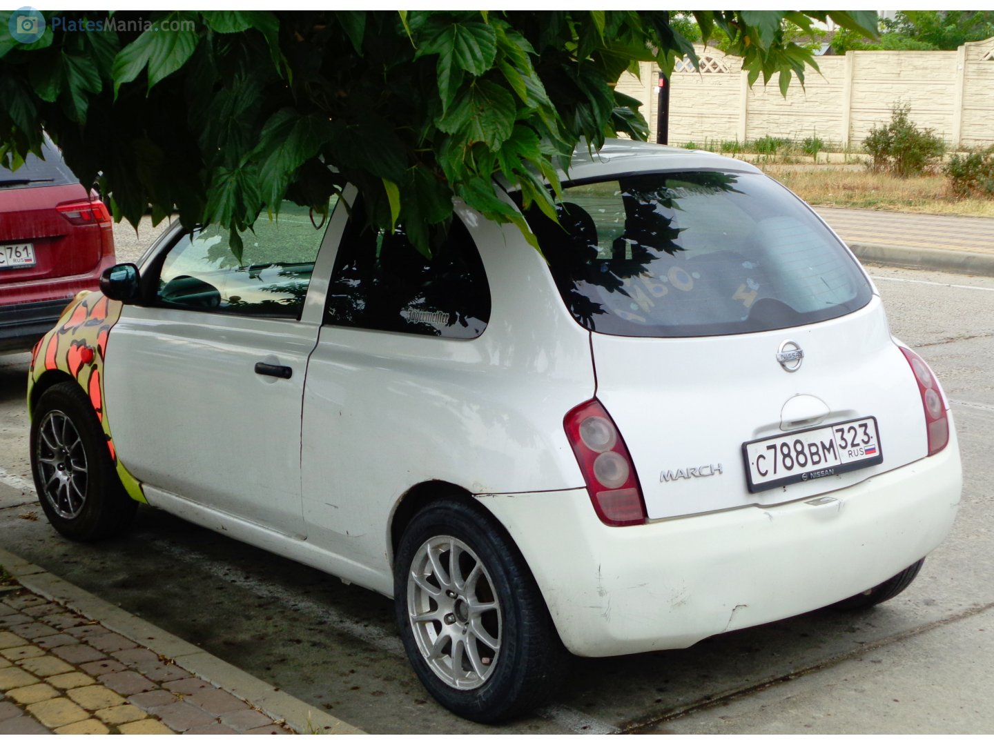 с 788 вм 323, Nissan March 3rd gen 3-door Hatch (K12), 2002–2010