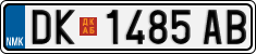 License plate of North Macedonia, Regular plates (2012)