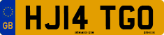 License plate of the United Kingdom, 2001 year system