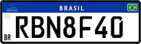 License plate of Brazil, Private owners (Mercosul)