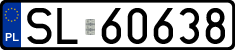 License plates of Poland, Regular car plates