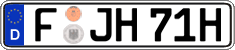 German license plate, Plates for oldtimers (type 