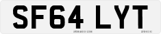 License plate of the United Kingdom, 2001 year system
