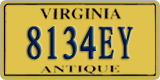 Virginia, Antique (1234AB)