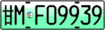 License plate of China, Electric vehicles