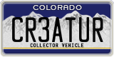 Colorado, Vanity Plates