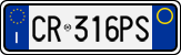 License plate of Italy, Cars (1994 year series)