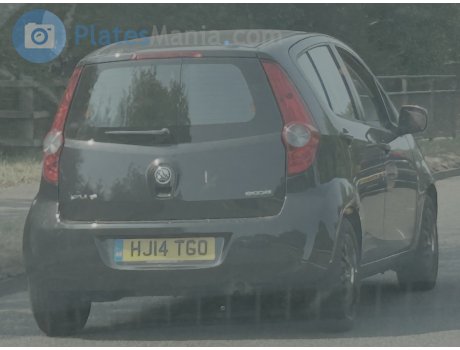 HJ14 TGO, Vauxhall Agila