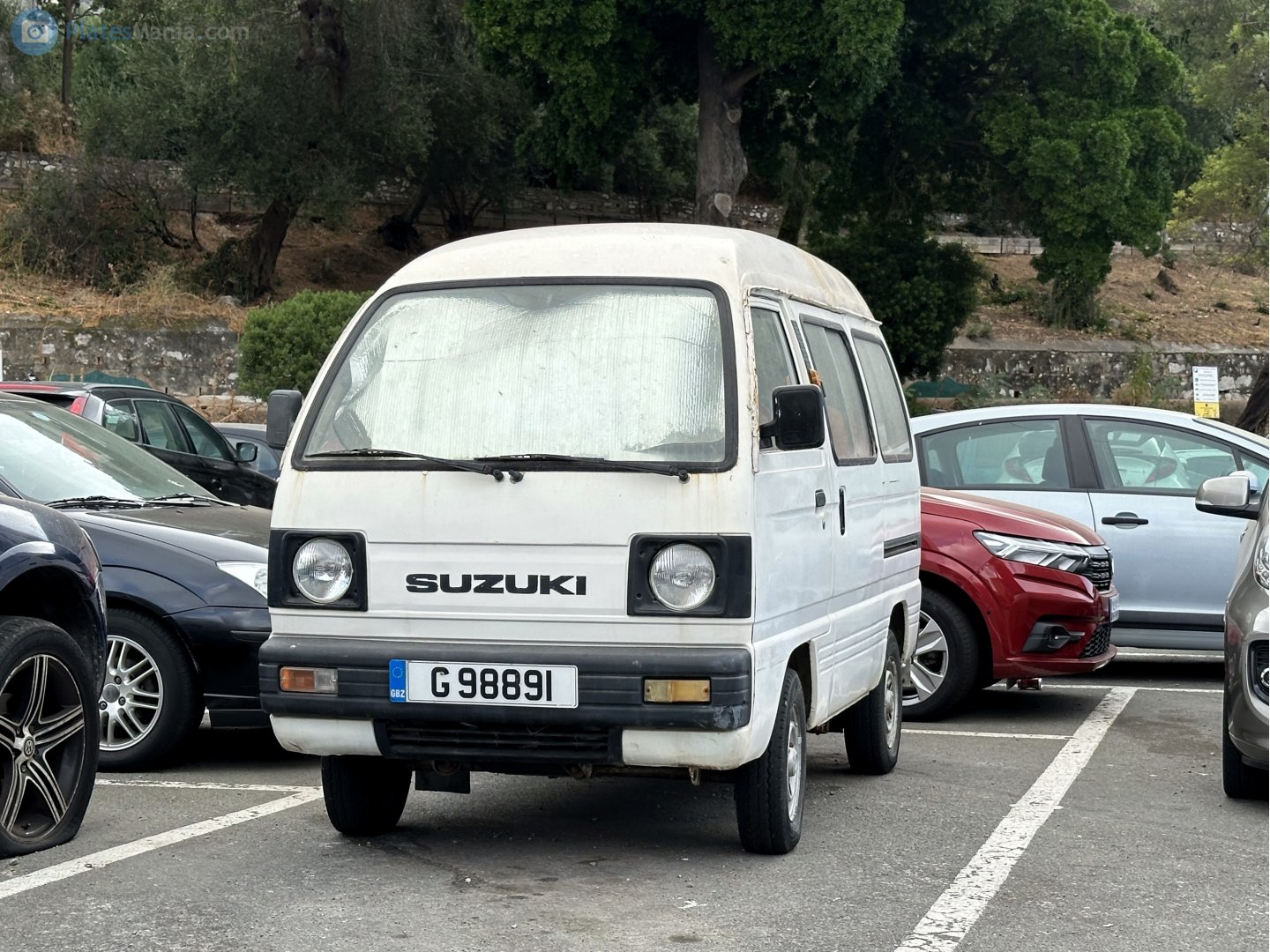 G 98891, Suzuki Carry 8th gen (Super Carry) Van (SK410), facelift, 1986–1991