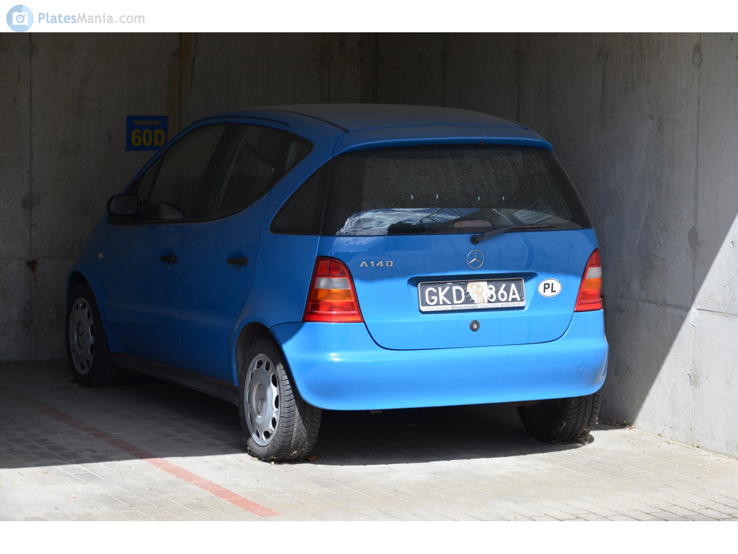 GKD 886A, Mercedes-Benz A-Klasse 1st gen (W168), 1997–2004