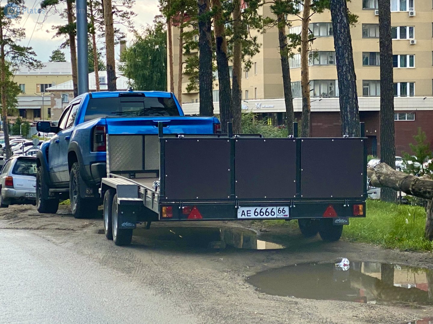 ае 6666 66, AlaskaTrailers 7143 