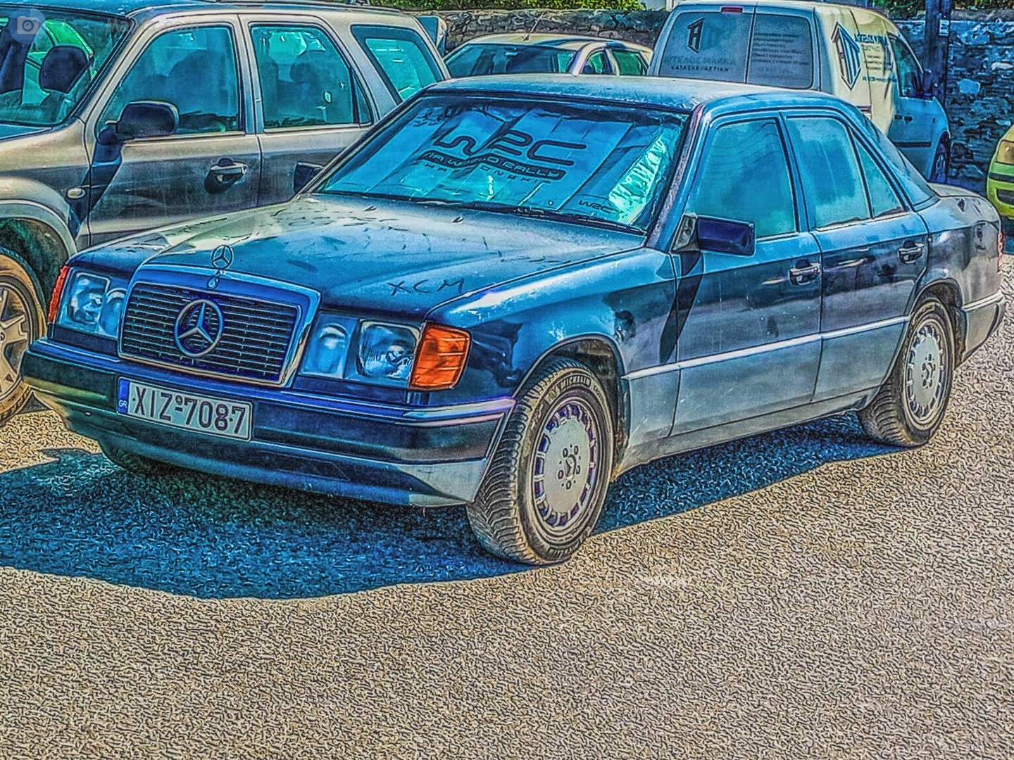XIZ-7087, Mercedes-Benz E-Klasse 1st gen Sedan (W124), 1984­–1995