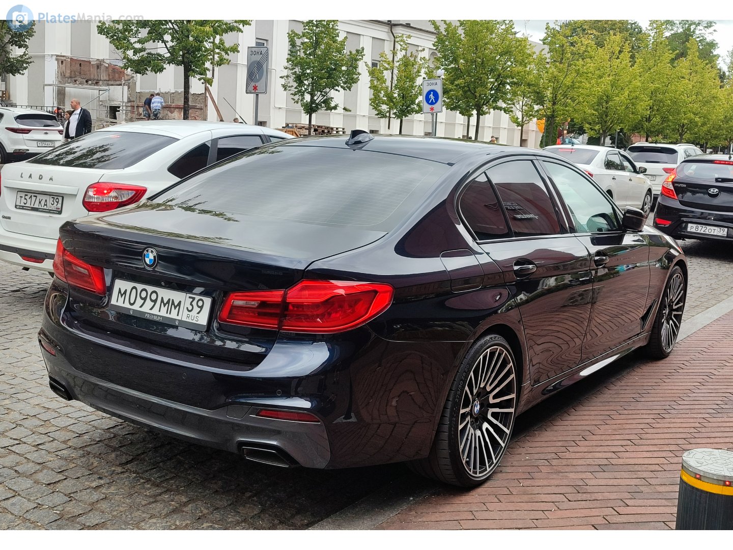м 099 мм 39, BMW 5 Series 7th gen Sedan (G30/G38), 2017–2020