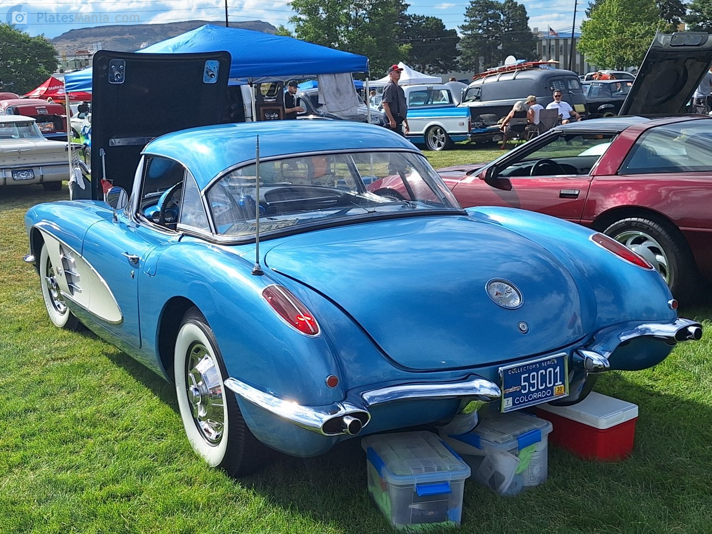 59C01, Chevrolet Corvette 1st gen (C1; 67), 2nd facelift, 1957–1960