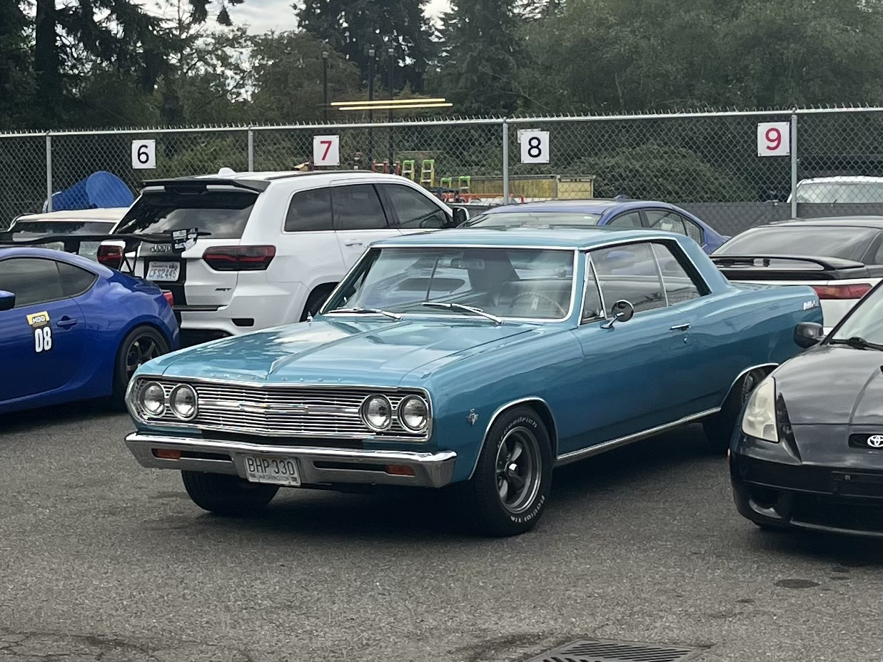 BHP 330, Chevrolet Chevelle 1st gen 1965 2-door Hardtop (37; A-body), 1st facelift, 1964–1965