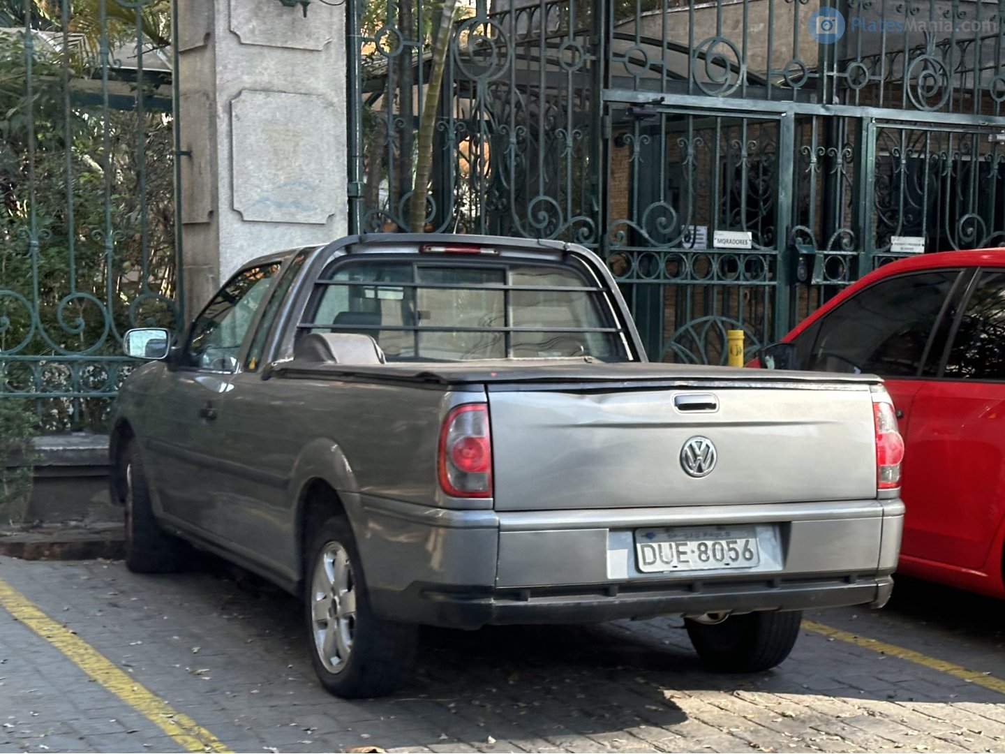 DUE-8056, Volkswagen Saveiro 2nd gen (G4; 37/5X/5W), 2nd facelift, 2005–2009