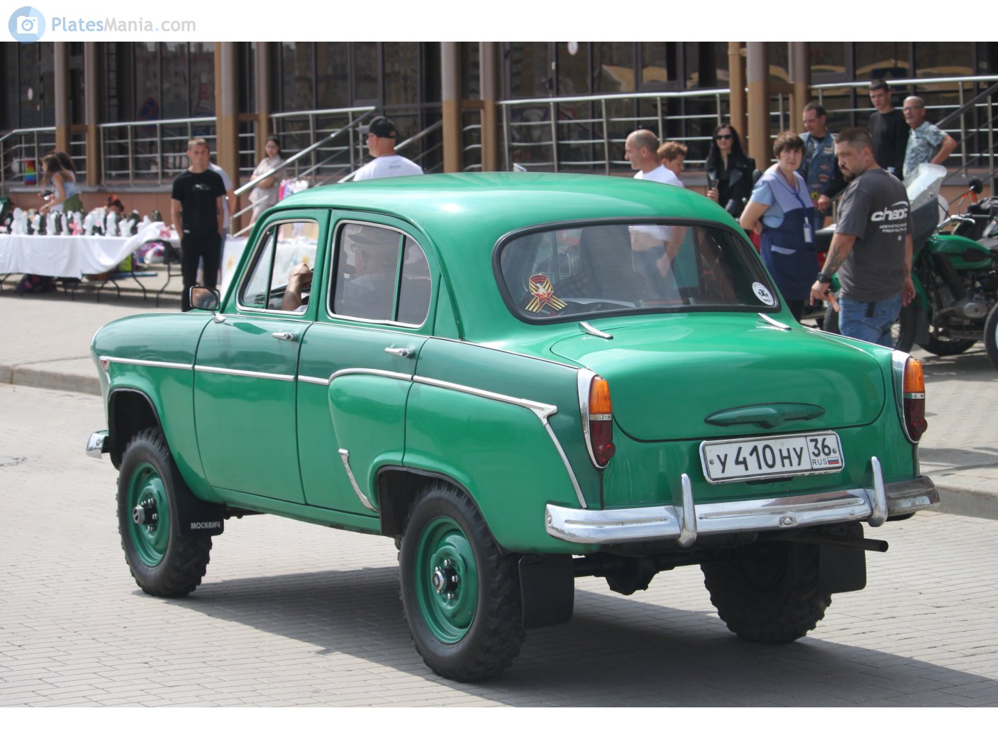 у 410 ну 36, Moskvich (AZLK) 410 410, 1957–1961