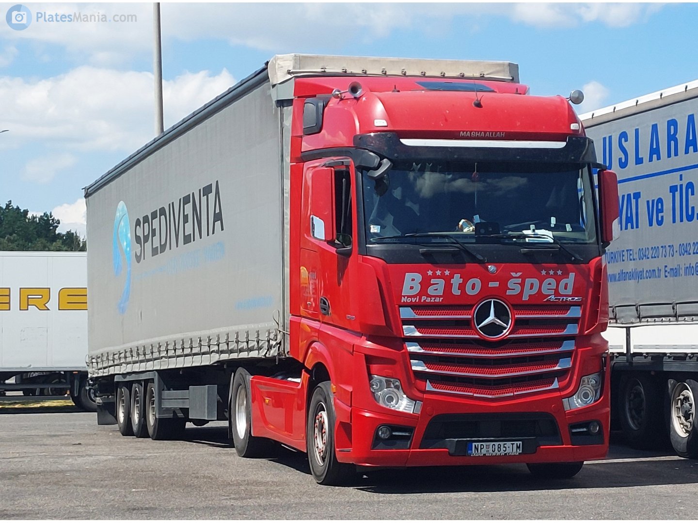 NP 085-TM, Mercedes-Benz Actros 3rd gen (MP4/MP5), 2011–