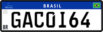 License plate of Brazil, Private owners (Mercosul)