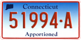 Connecticut, Apportioned (12345-A)