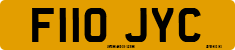 License plate of the United Kingdom, 1983 year system