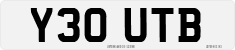 License plate of the United Kingdom, 1983 year system