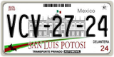 San Luis Potosí, Cars (AAA-00-00)