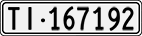License plate of Switzerland, Cars