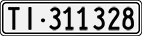 License plate of Switzerland, Cars