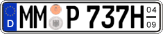 German license plate, Seasonal plates (Oldtimers)