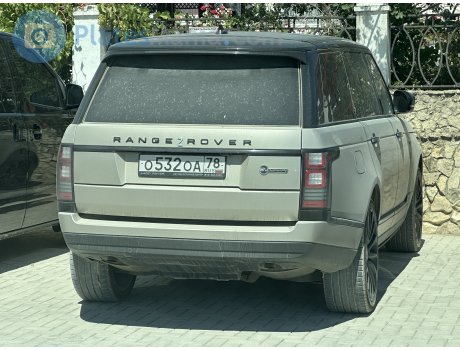 о532оа78, Land Rover Range Rover