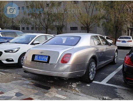 黑E·91V94, Bentley Mulsanne