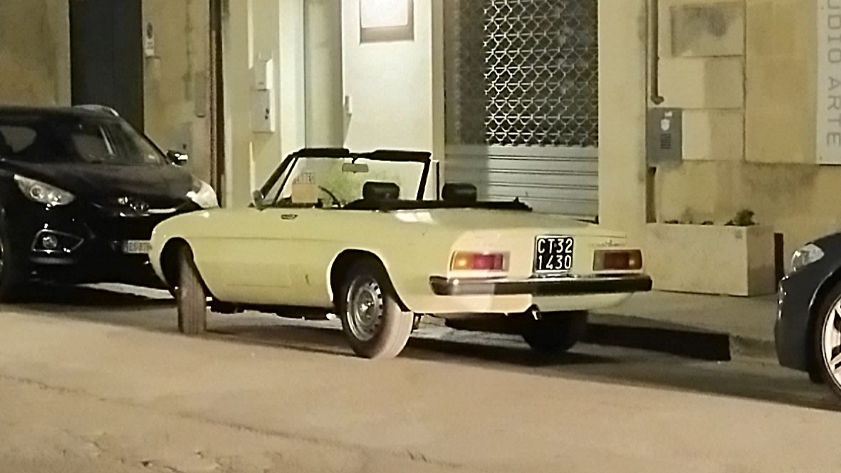 CT 321430, Alfa Romeo Spider 2nd gen, 1969–1982