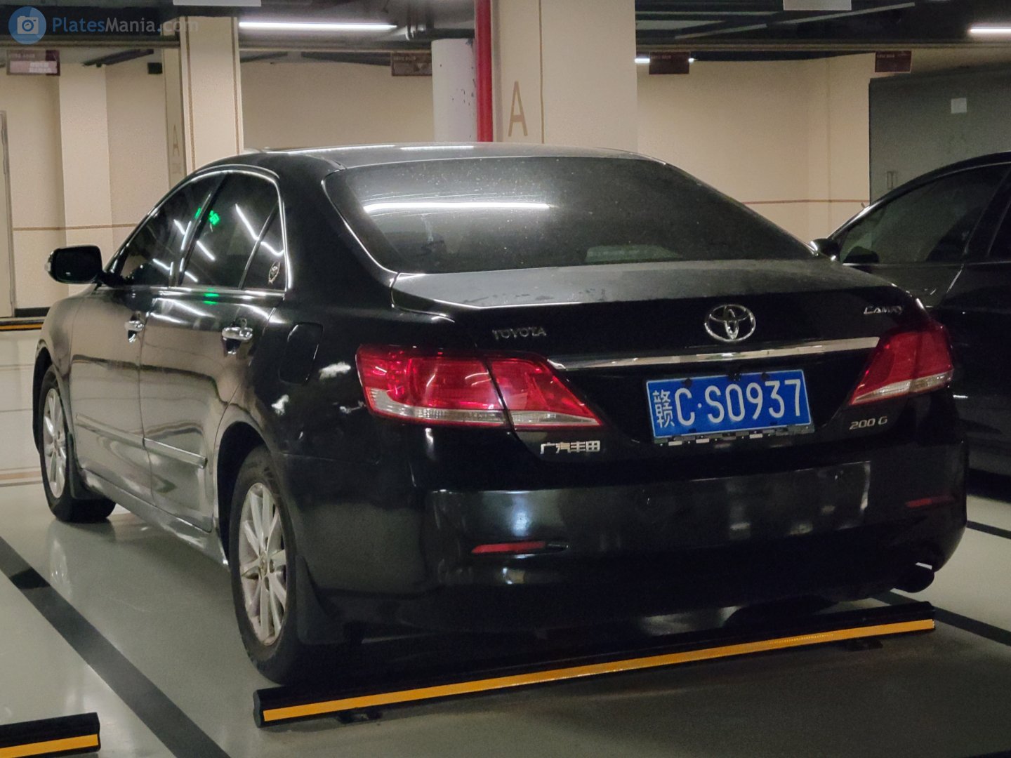 赣C·S0937, Toyota Camry 6th gen (Classical) (XV40; Pacific-market), 2006–2013