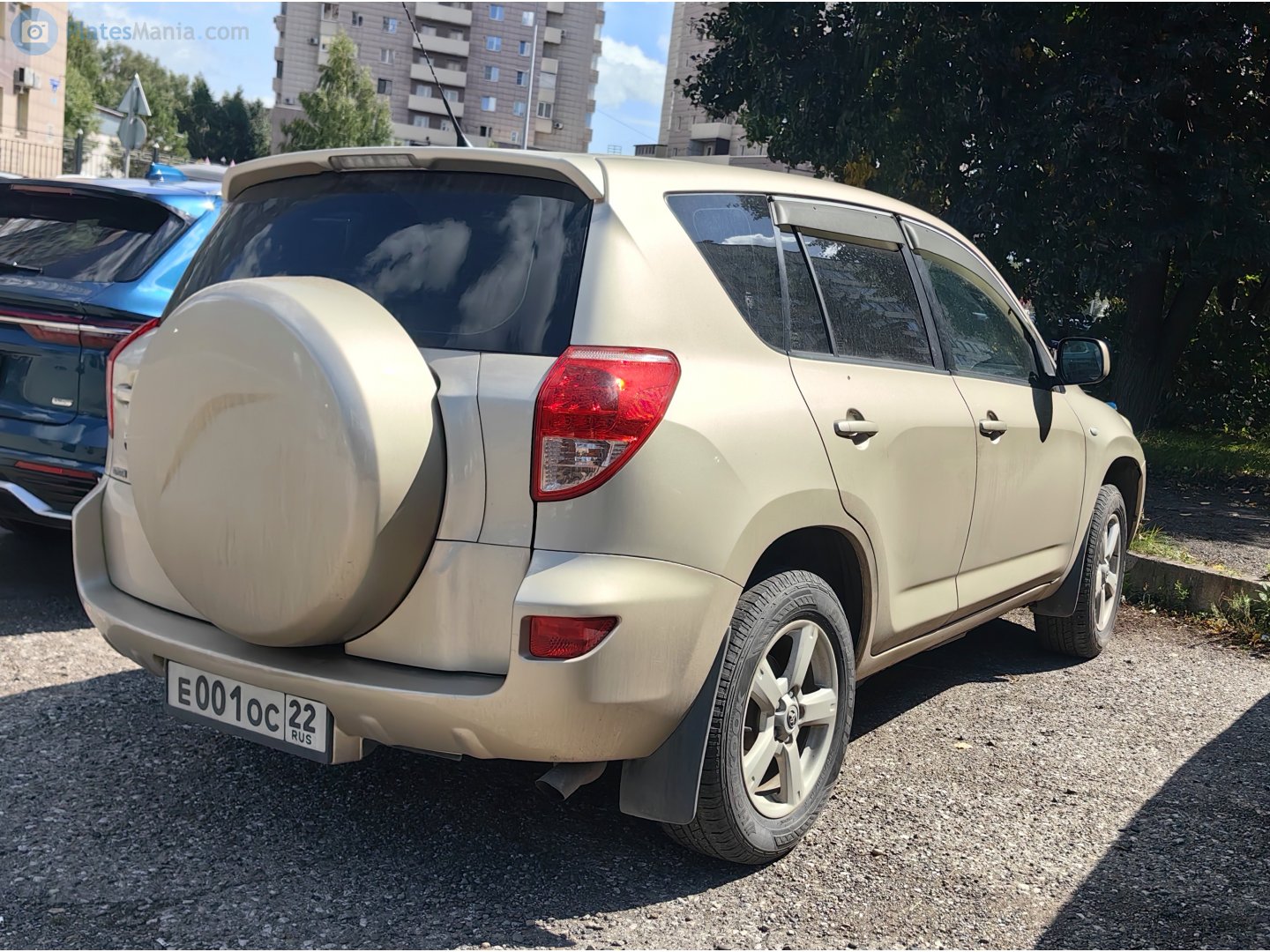 е 001 ос 22, Toyota RAV4 3rd gen (XA30), 2005–2013 (–2016 for JP-market)