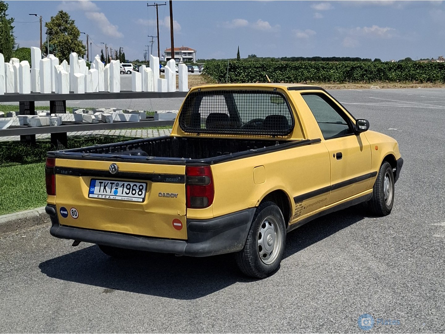 TKT-1968, Volkswagen Caddy 2nd gen Pickup (9U), 1996–2000