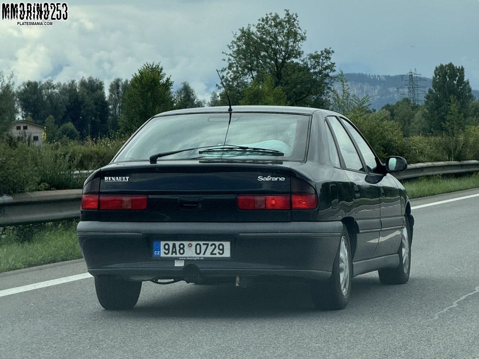 9A8 0729, Renault Safrane 1st gen (B54; Global-market), facelift, 1996–2000