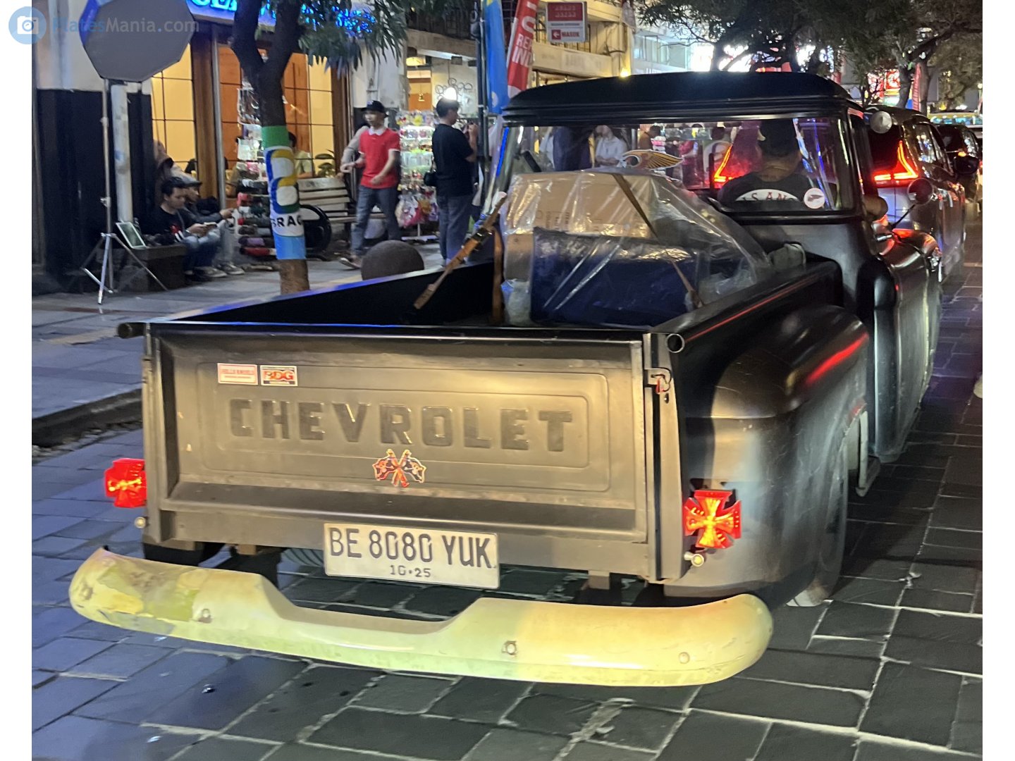 BE 8080 YUK, Chevrolet Task Force Light-Duty 3000 Stepside Pickup (A-body), 1955–1957