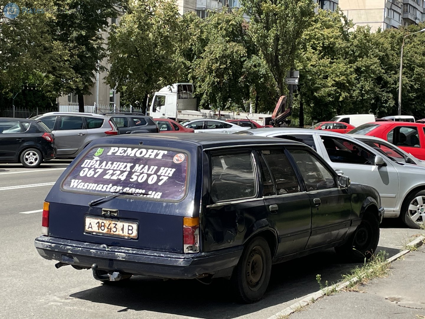 а 1843 ІВ, Opel Rekord 5th gen Caravan (E2), facelift, 1982–1986